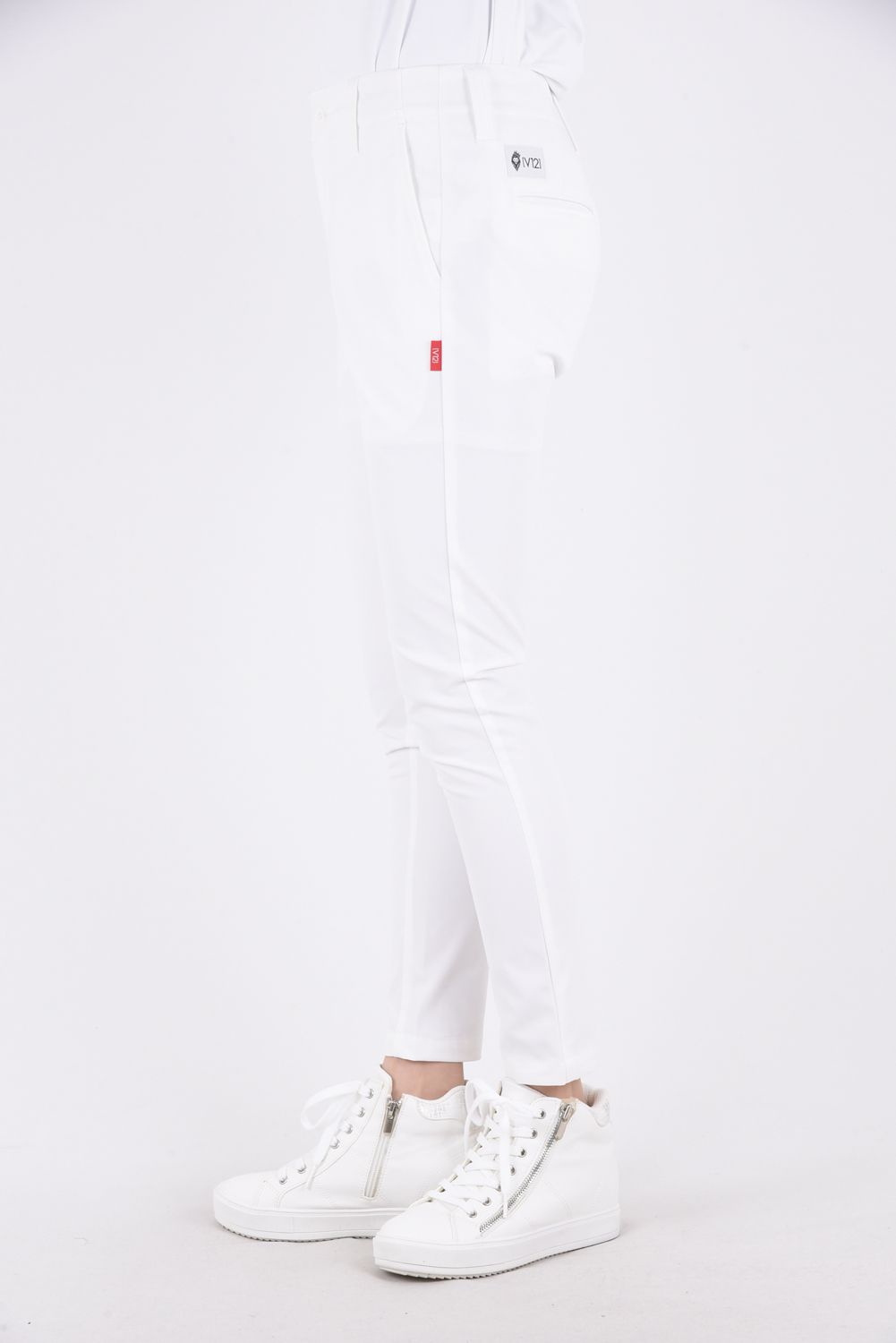 【レディース】 USUAL PANTS / ベーシック スタンダード パンツ (ホワイト)