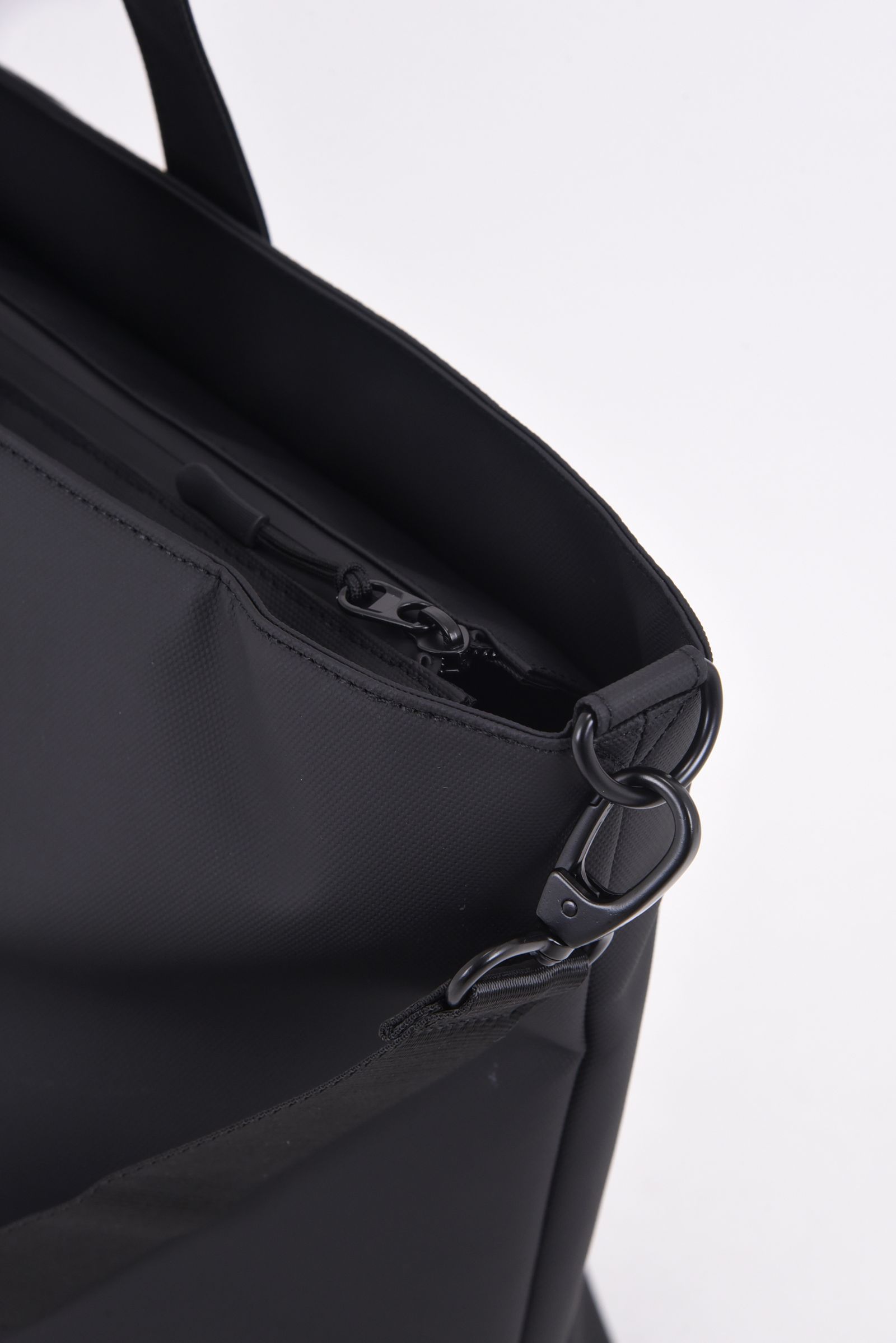 TOTE BAG LARGE / トートバッグ ラージ  サコッシュバッグインバッグ付き (ブラック)