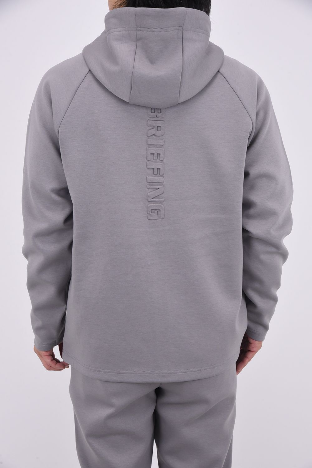 【25AW】 MEN'S WARM 3D LOGO PARKA / ダンボールニット 3D ロゴパーカー (グレー)