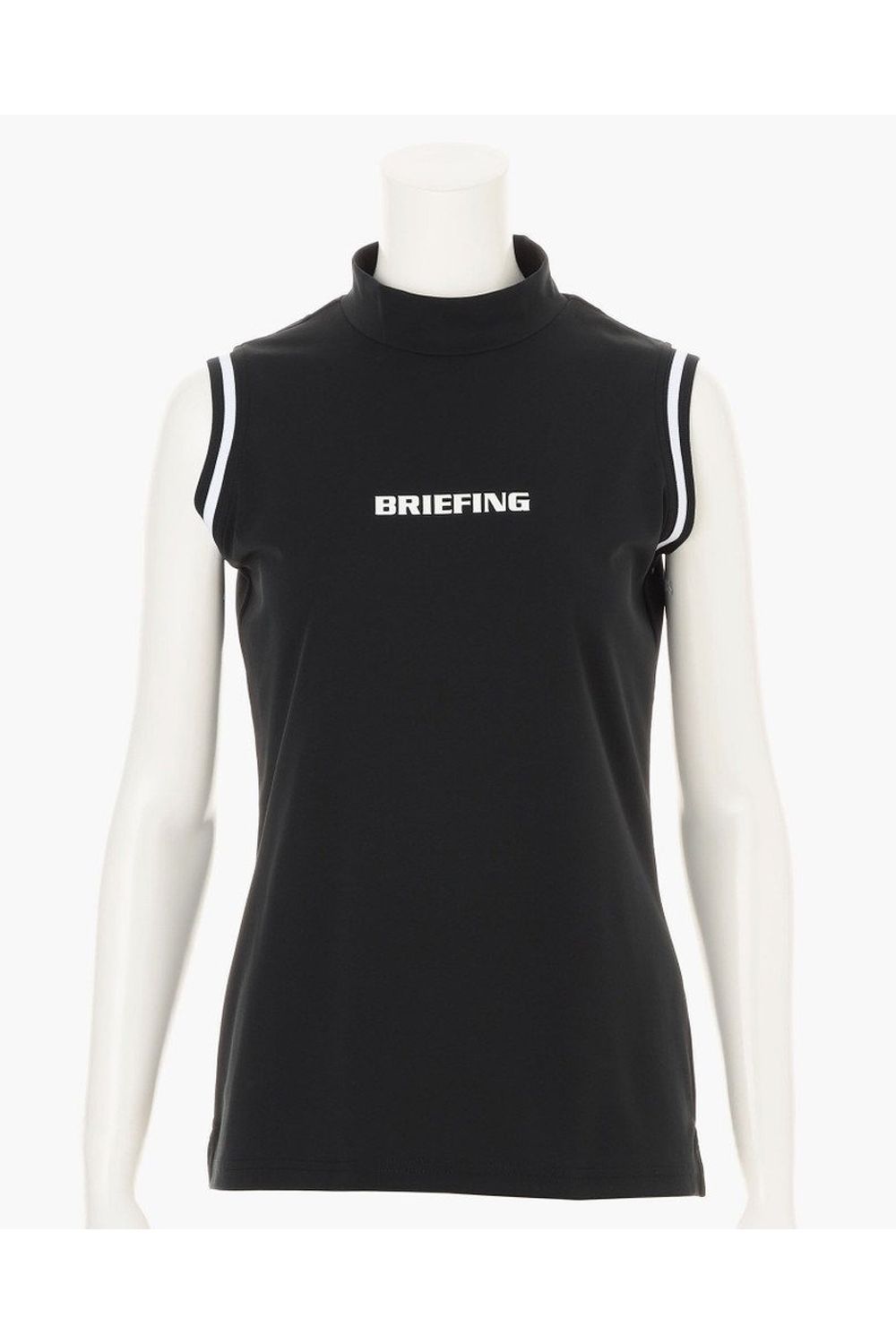 【26SS】【レディース】 WOMEN’S TOUR NS HIGHNECK / ブランドロゴ ノースリーブ ハイネックトップス (ブラック)