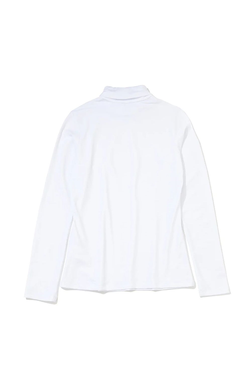 【26AW】【レディース】 ELEMENT THERMAL TURTLENECK / スカルプリント 起毛フリース タートルネックシャツ (ホワイト)
