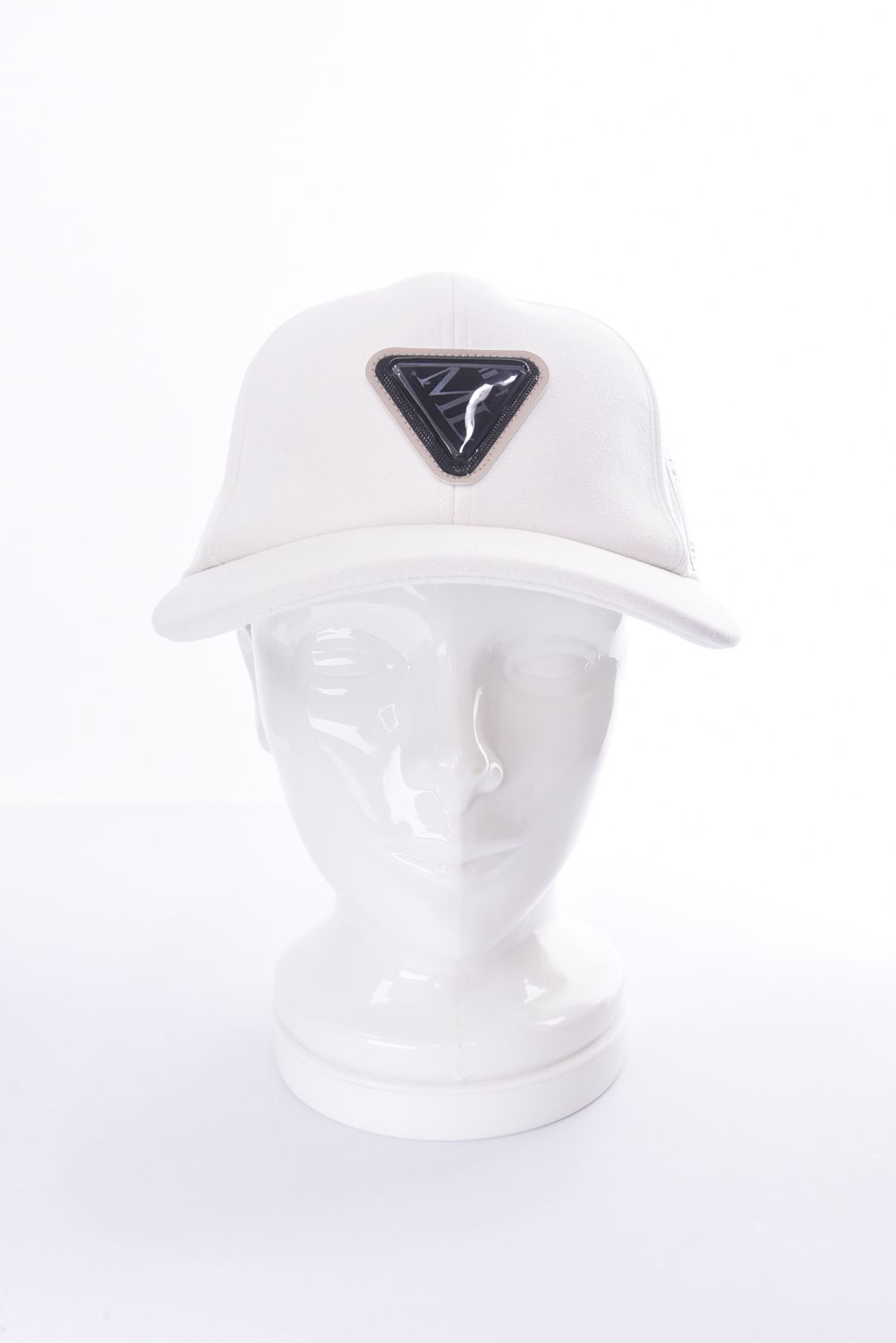 TRIANGLE EMBLEM CAP / トライアングル エンブレム ベースボールキャップ (ホワイト)