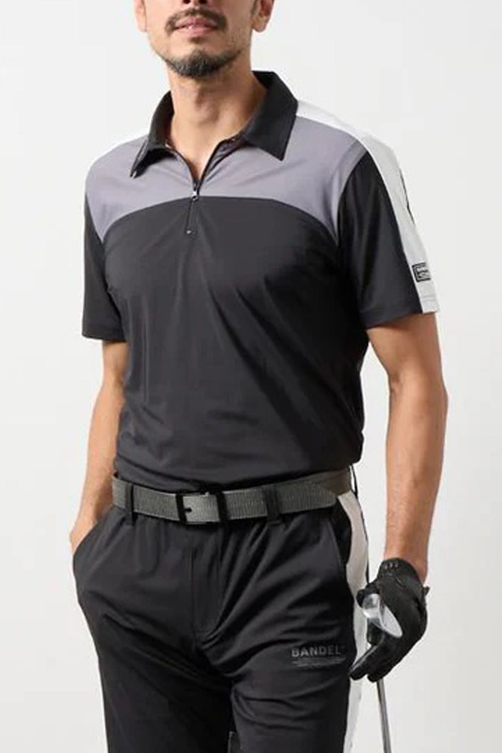 【26SS】 スウィッチジップポロシャツ (ブラック)