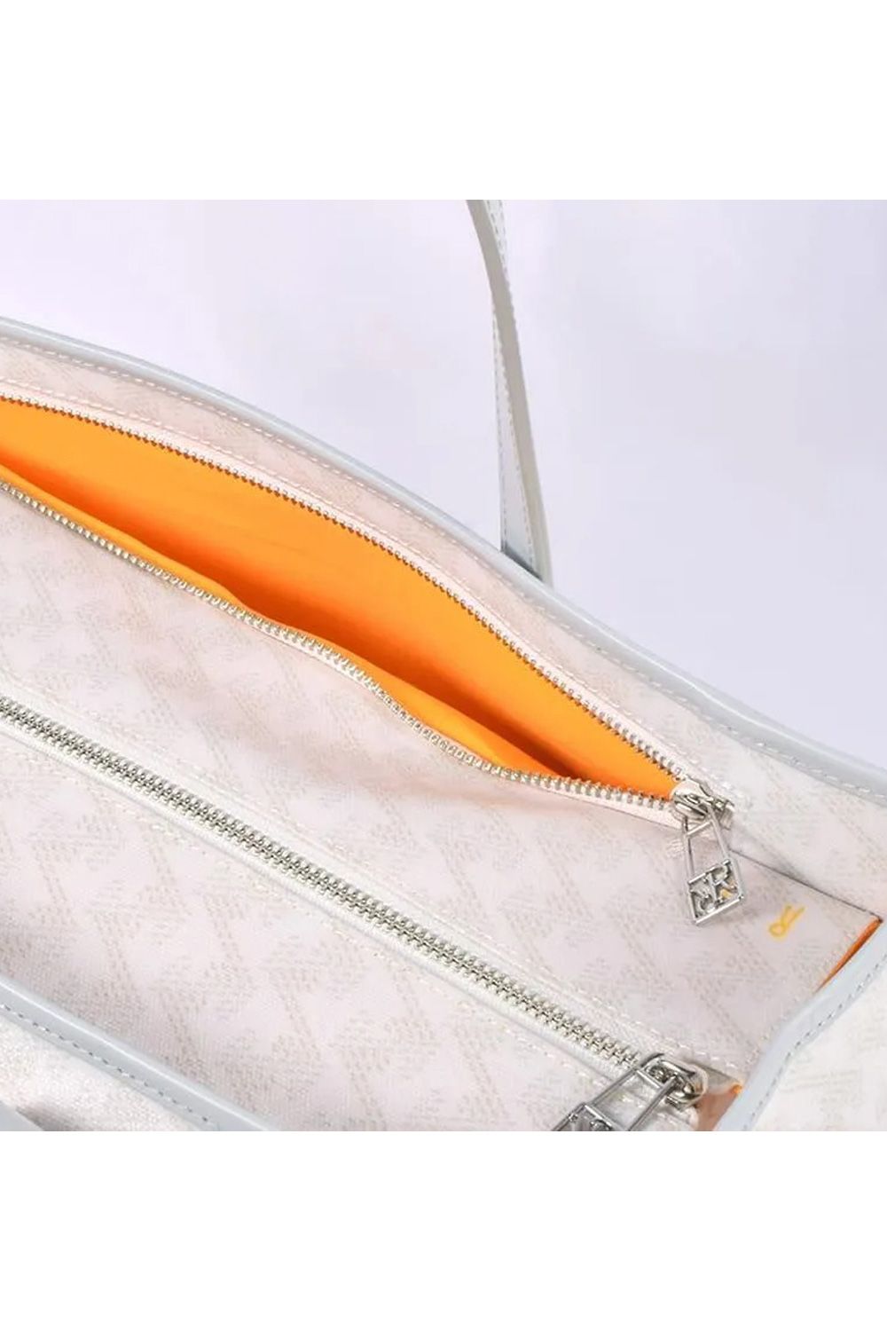 LANIUS SQUARE BIG (ラニウス スクエア ビッグ) / ブランドオリジナルテキスタイル ボストンバッグ （モノホワイト）*