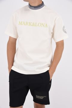 ATLANTIS MOCK TEE / ロゴプリント モックネック (オフホワイト)