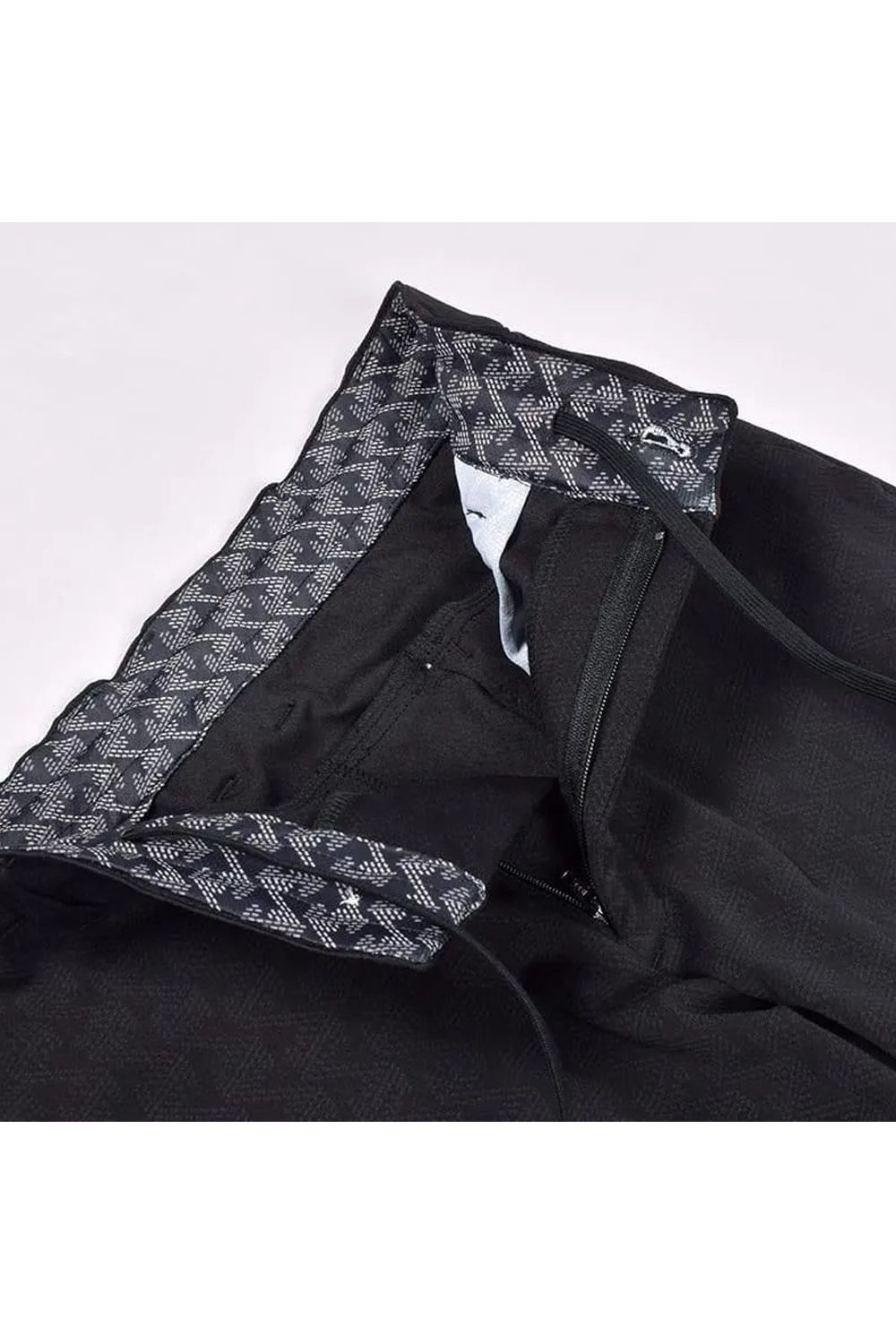 【26AW】 MENS GM JACQUARD JOGGER PANTS / GMジャガード ジョガーパンツ (ブラック)*