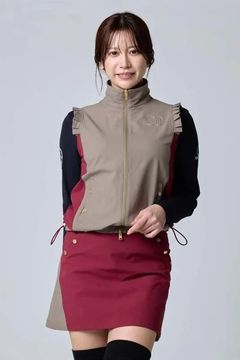 【26AW】【レディース】 LIGHT STRECH VEST / ストレッチ ベスト (ベージュ)*