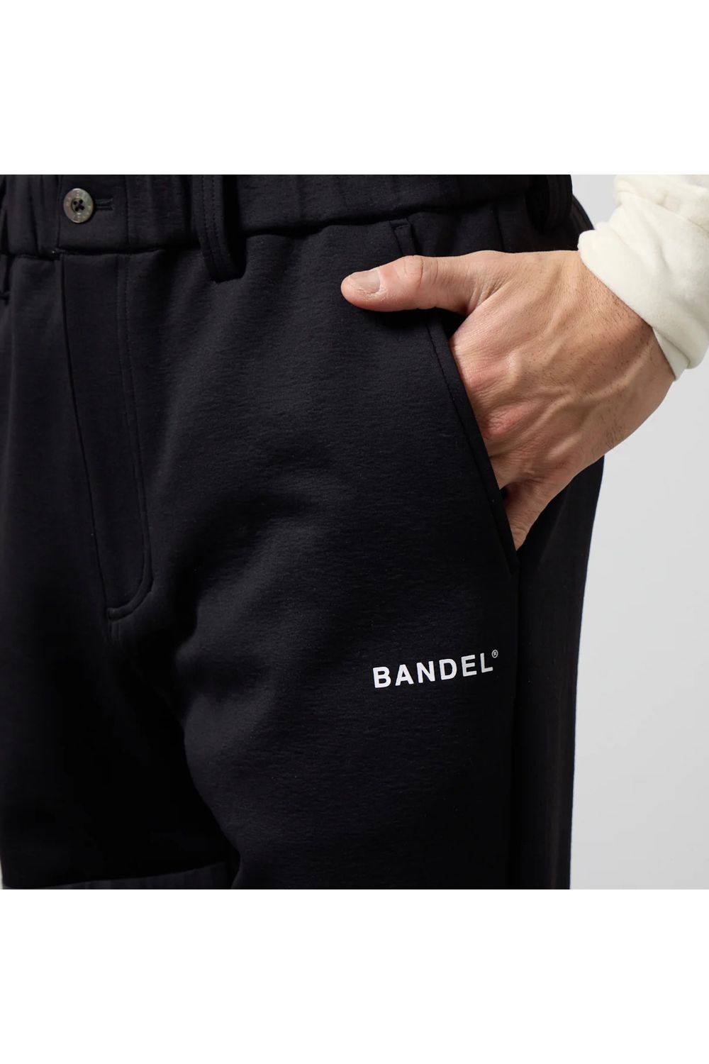 【26AW】 FLEECE COMBINATION TAPERED PANTS / フリースコンビネーション テーパードパンツ (ブラック)