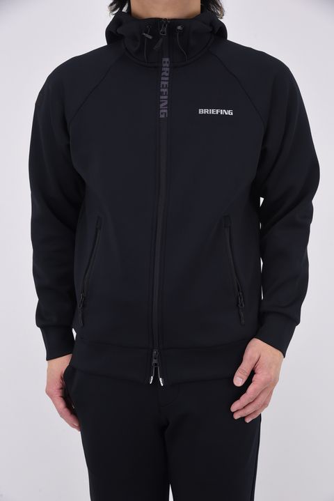 美品】BRIEFING GOLF 立体ロゴ ストレッチ モックネックワンピース 
