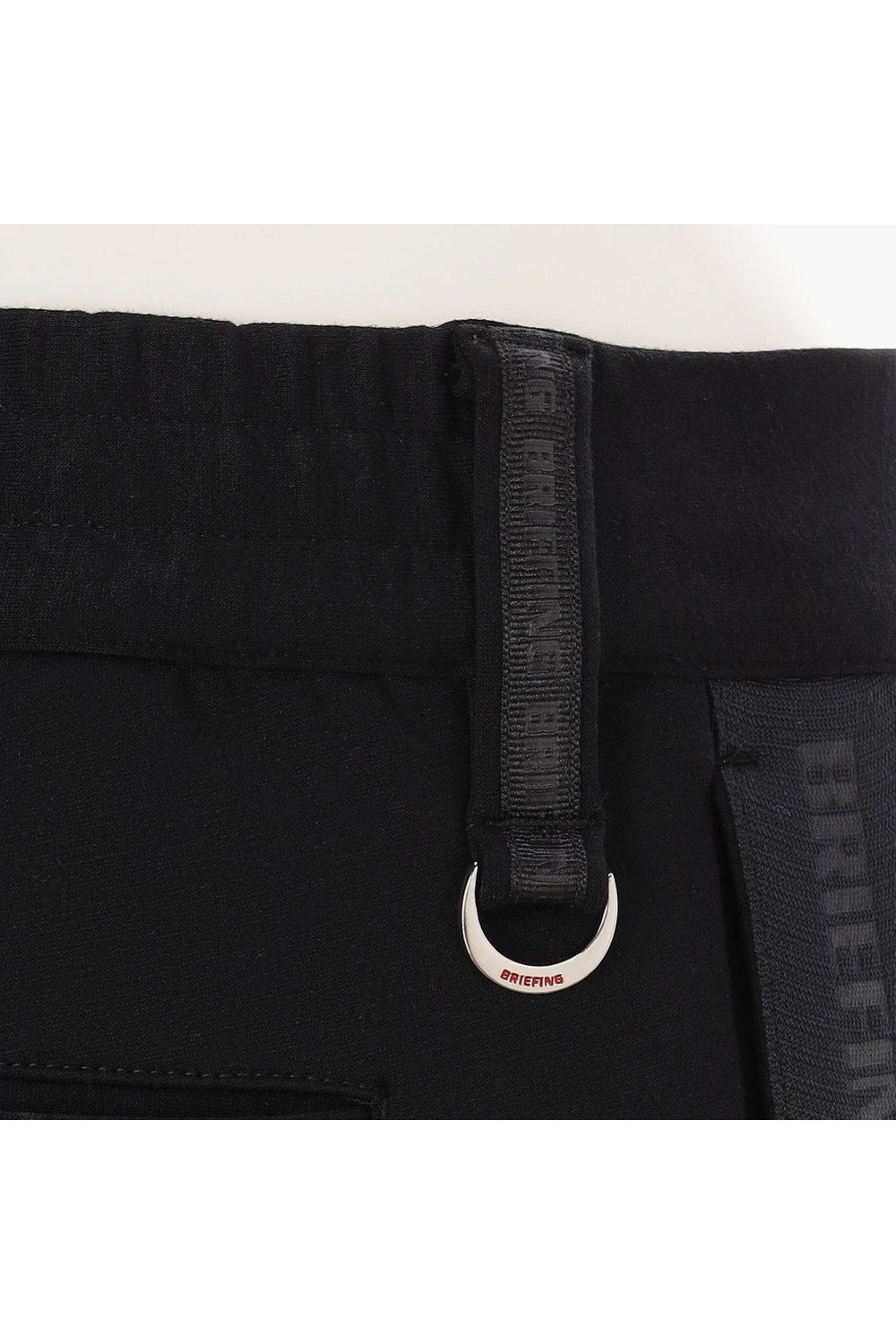 【25AW】【レディース】 WOMEN’S WARM LOGO LINE PANTS / ダンボールニット サイドロゴテープ ロングパンツ (ブラック)