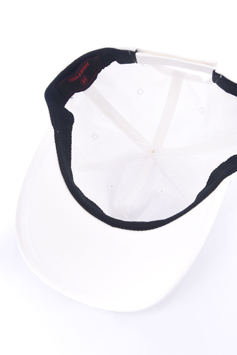 WR STRETCH GLASSHOLD CAP / ブランドロゴ サングラススリット入りキャップ (ホワイト)