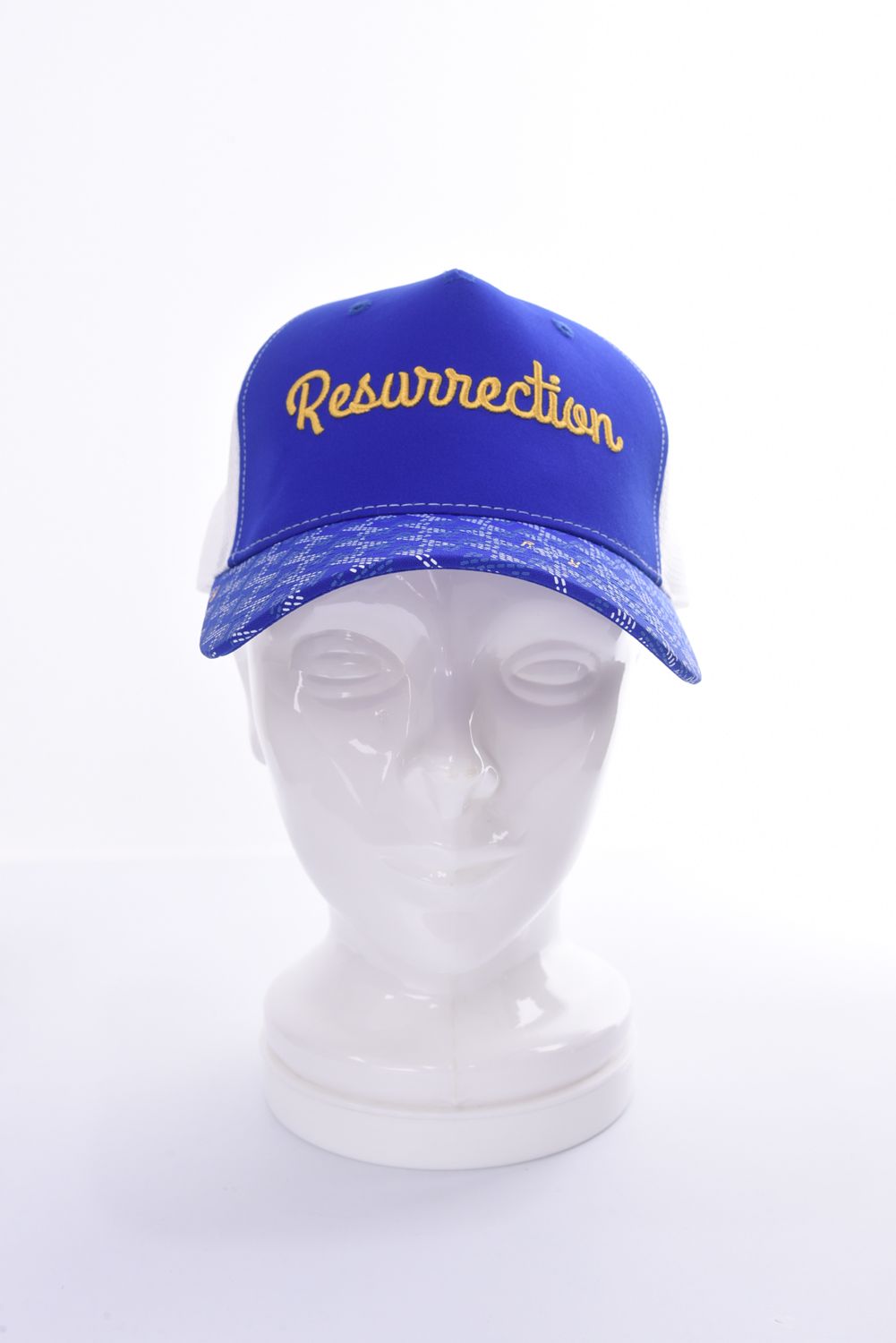 GM BRIM MESH CAP / GMロゴ ブリムメッシュ キャップ (ブルー)
