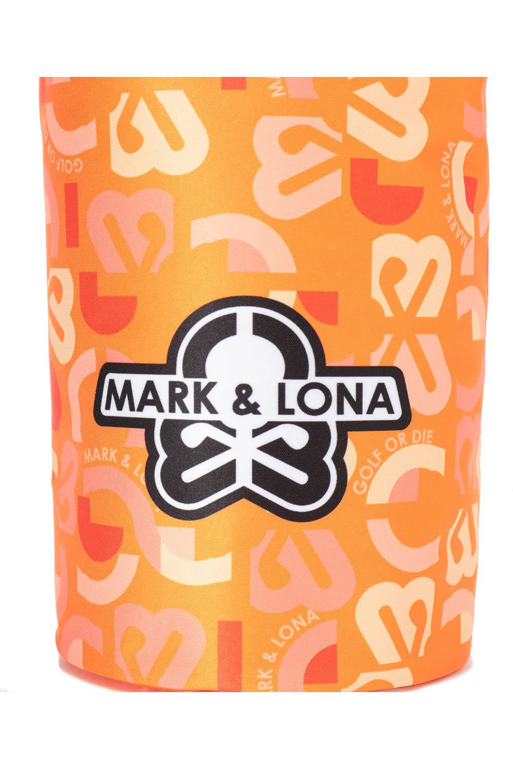 【26SS】 QUADRA ROUND COOLING BAG / エレメントスカルプリント ハンドル仕様 アイスバッグ (オレンジ)