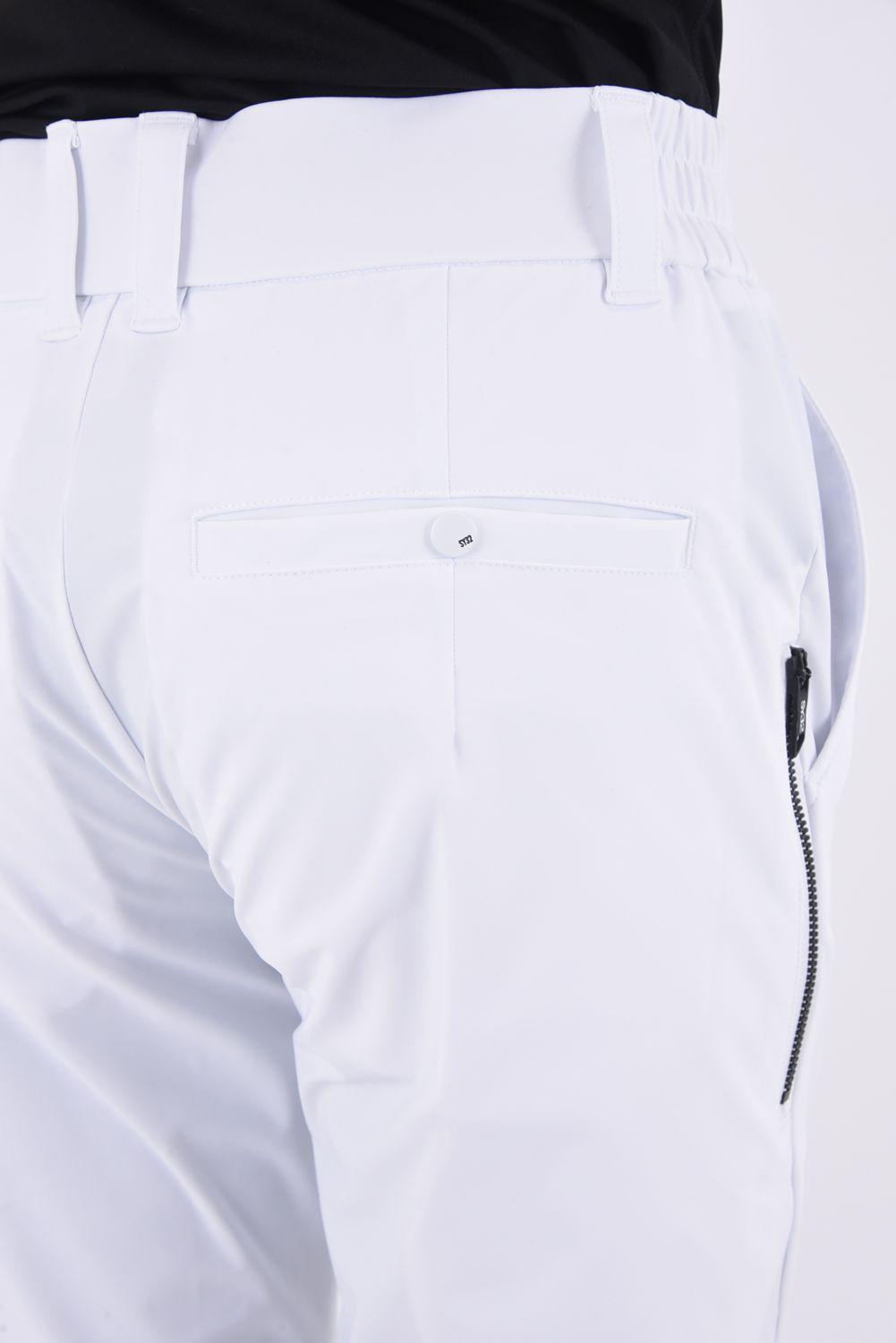 【ABSOLUTE】 CARVICO 425 HIGH STRETCH PIN TUCK PANTS / カルビコ ハイストレッチ ワンタック ストレッチパンツ (ホワイト)