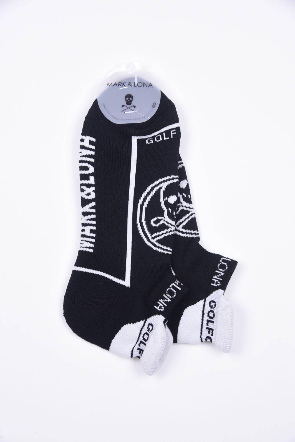 【26SS】 ROUND SKULL ATHLETIC LOW SOCKS / サークルスカルジャカード スニーカー丈 ローソックス (ブラック)