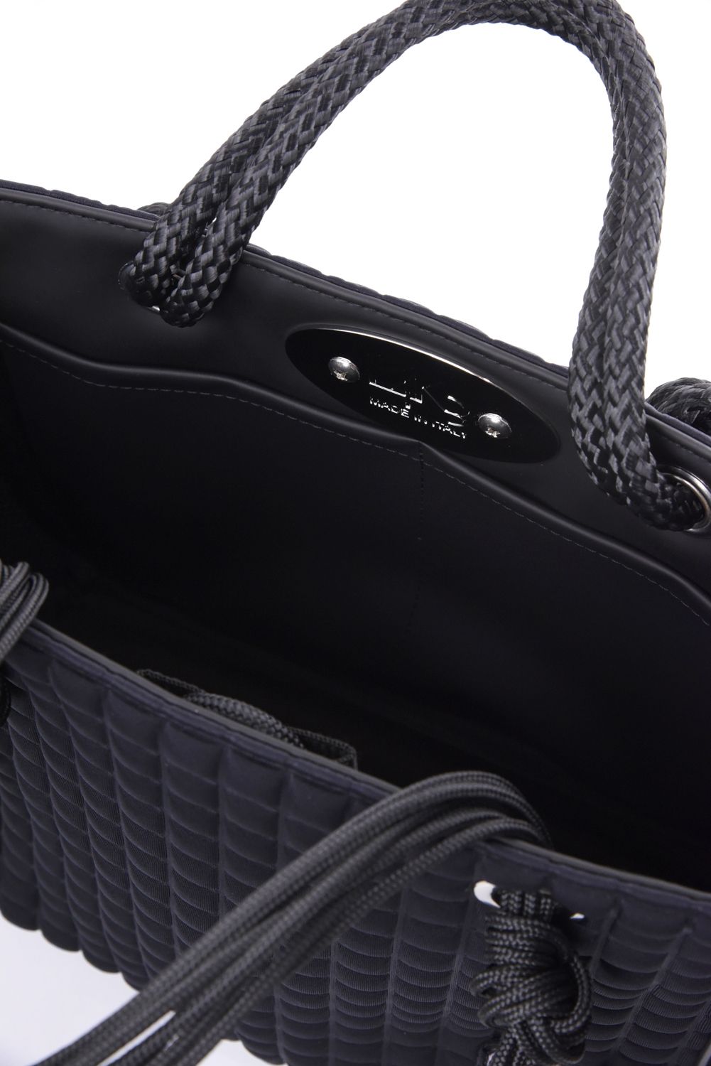 CLEAT TOTE mini TOM1002PA2 / クリート トート ミニバッグ スクエア （ブラック/パッチ）*