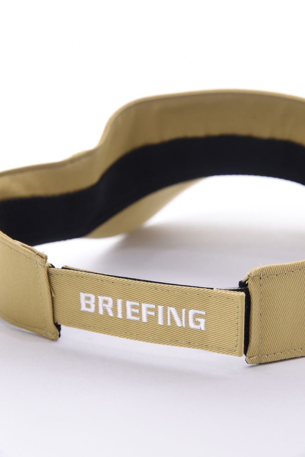 【26SS】 MEN’S BASIC VISOR / ベーシック ブランドロゴ サンバイザー (ベージュ)