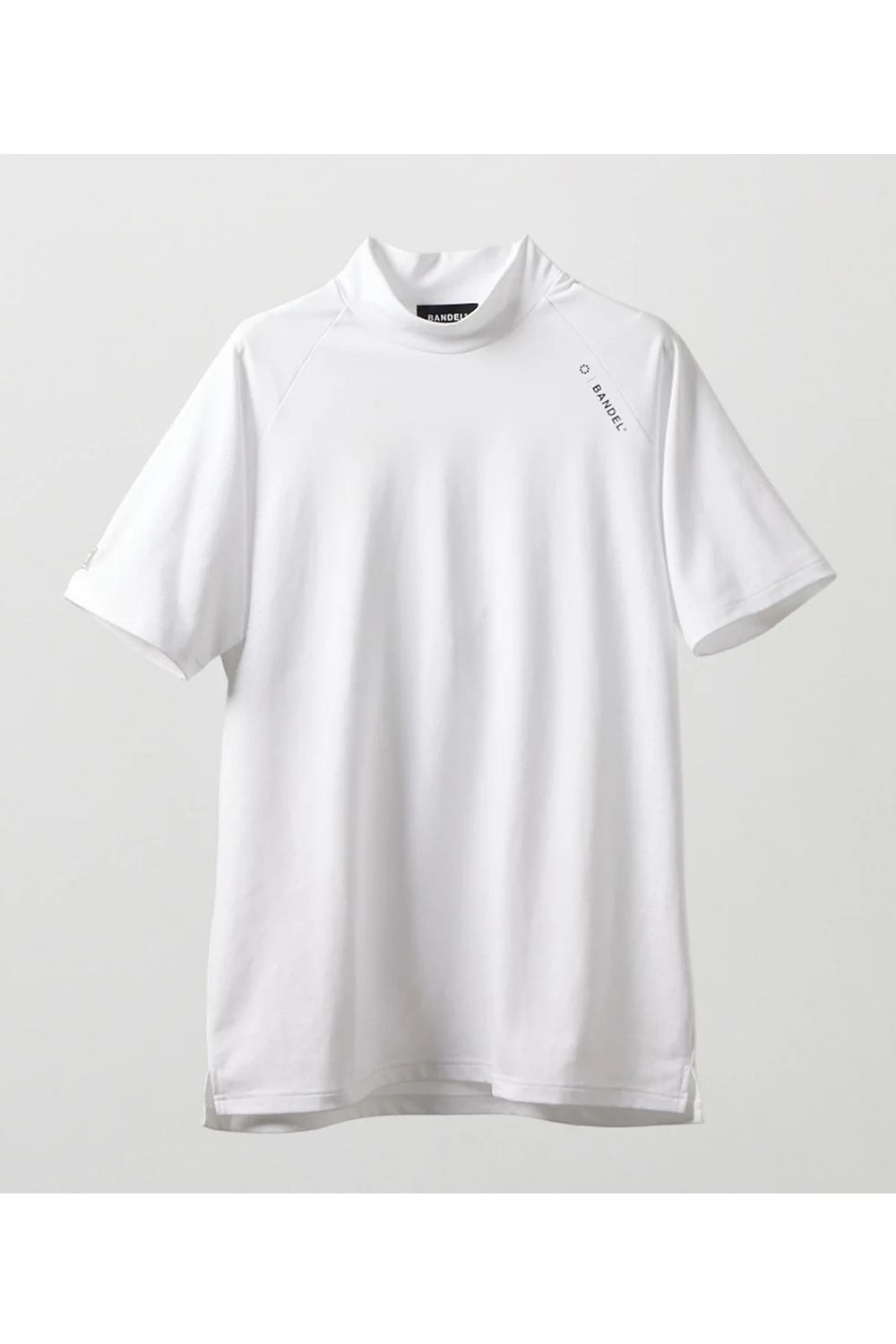 【26SS】 ヒートパンチングモックネック (ホワイト) （4月上旬入荷予定）