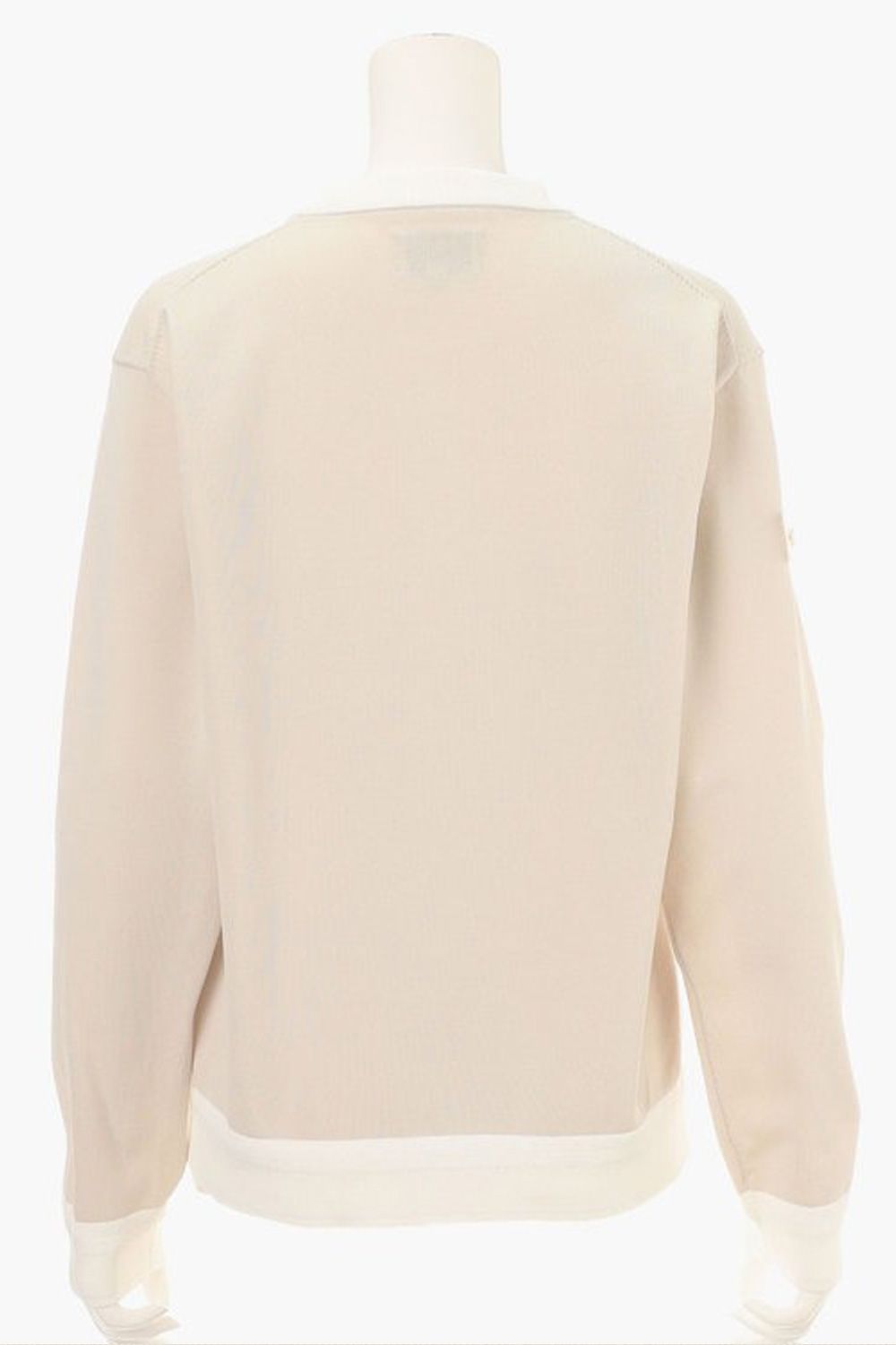 【26SS】【レディース】 WS WR BI-COLOR CREWNECK KNIT / 超撥水糸 バイカラー クルーネック ニット (ベージュ)