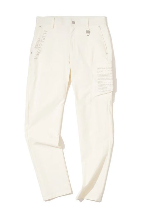 【26SS】 SCOPE ADAPTIVE UTILITY PANTS / ナイロンタフタ パッチポケット ハイストレッチ ロングパンツ (ホワイト)
