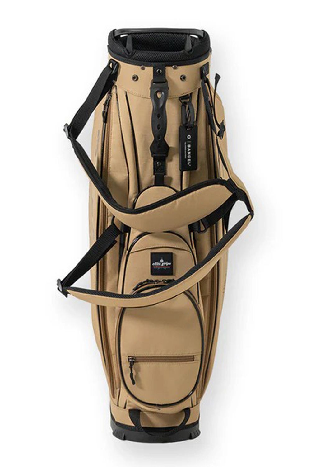 【銀行振込・代金引換不可】【返品・交換不可】  BANDEL × elitegrips D-Type 9.5inch CADDY BAG / エリートグリップ コラボレーション キャディバッグ (ベージュ)