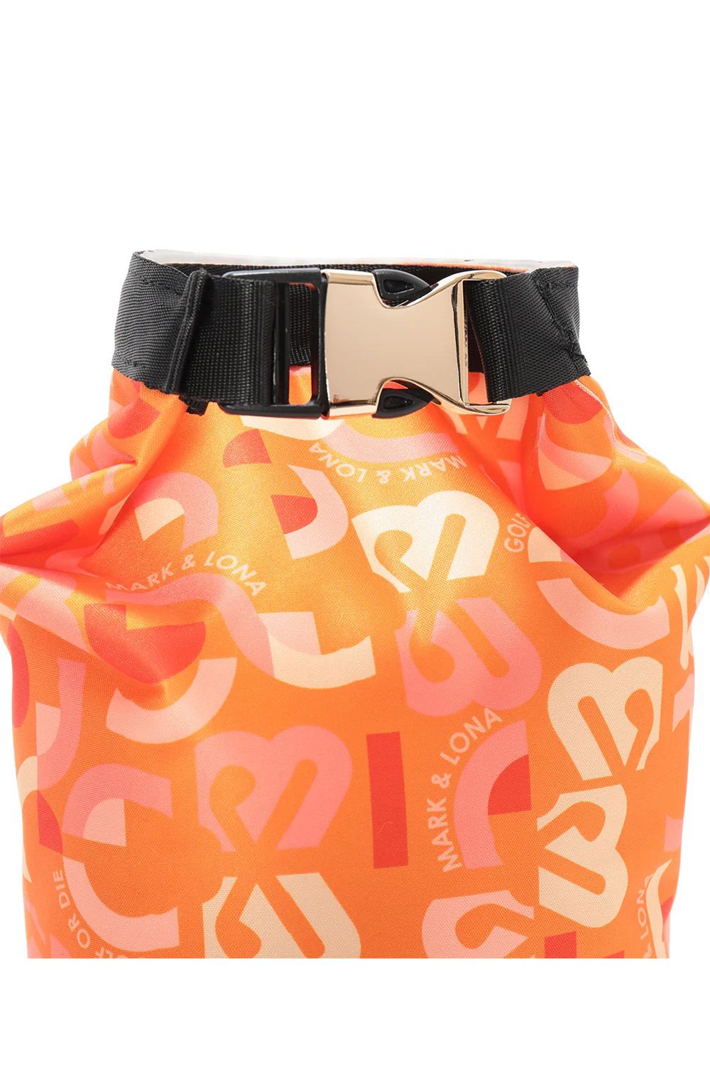 【26SS】 QUADRA ROUND COOLING BAG / エレメントスカルプリント ハンドル仕様 アイスバッグ (オレンジ)