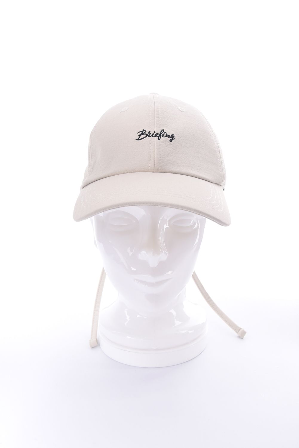 【26SS】【レディース】 WOMEN’S SMALL LOGO RIBBON CAP / ブランドロゴ バックリボン キャップ (アイボリー)