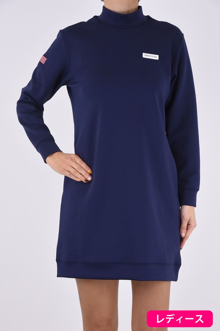 BRIEFING - WOMENS 3D LOGO HIGH NECK ONE PIECE / エンボスBRIEFING 