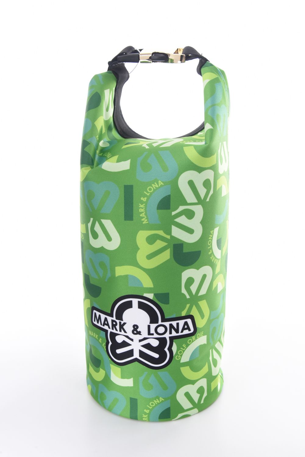 【26SS】 QUADRA ROUND COOLING BAG / エレメントスカルプリント ハンドル仕様 アイスバッグ (グリーン)