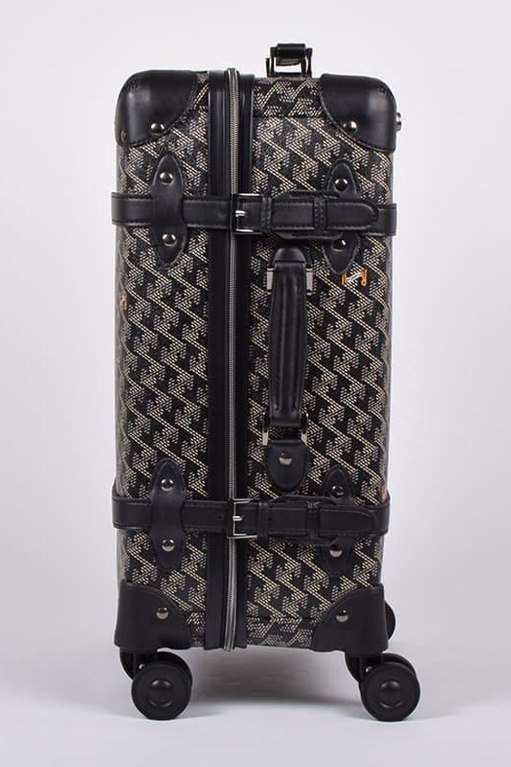 【銀行振込・代金引換不可】【返品・交換不可】 GALAPAGO No.2 (ガラパゴ) / ブランドオリジナルテキスタイル キャリーバッグ （ダークブラック）*