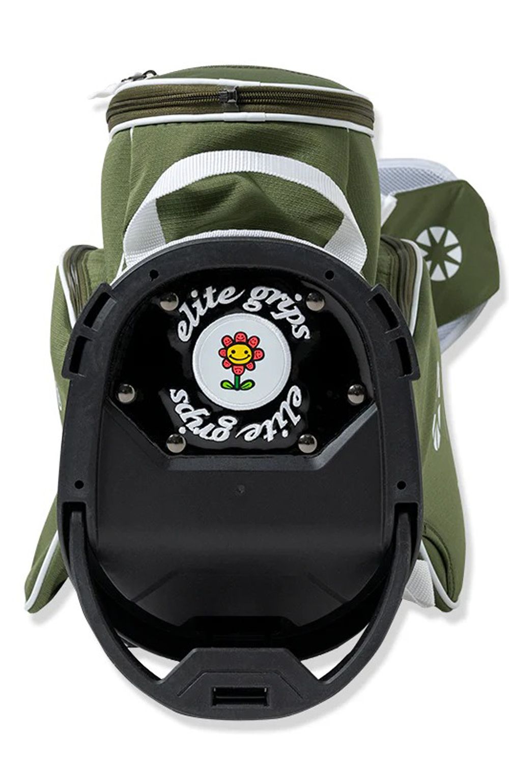 【銀行振込・代金引換不可】【返品・交換不可】  BANDEL × elitegrips D-Type 9.5inch CADDY BAG / エリートグリップ コラボレーション キャディバッグ (カーキ)