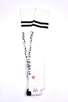 【レディース】 VERTICAL LOGO KNEE HIGH SOX / サイドロゴ ニーハイソックス (ホワイト)*