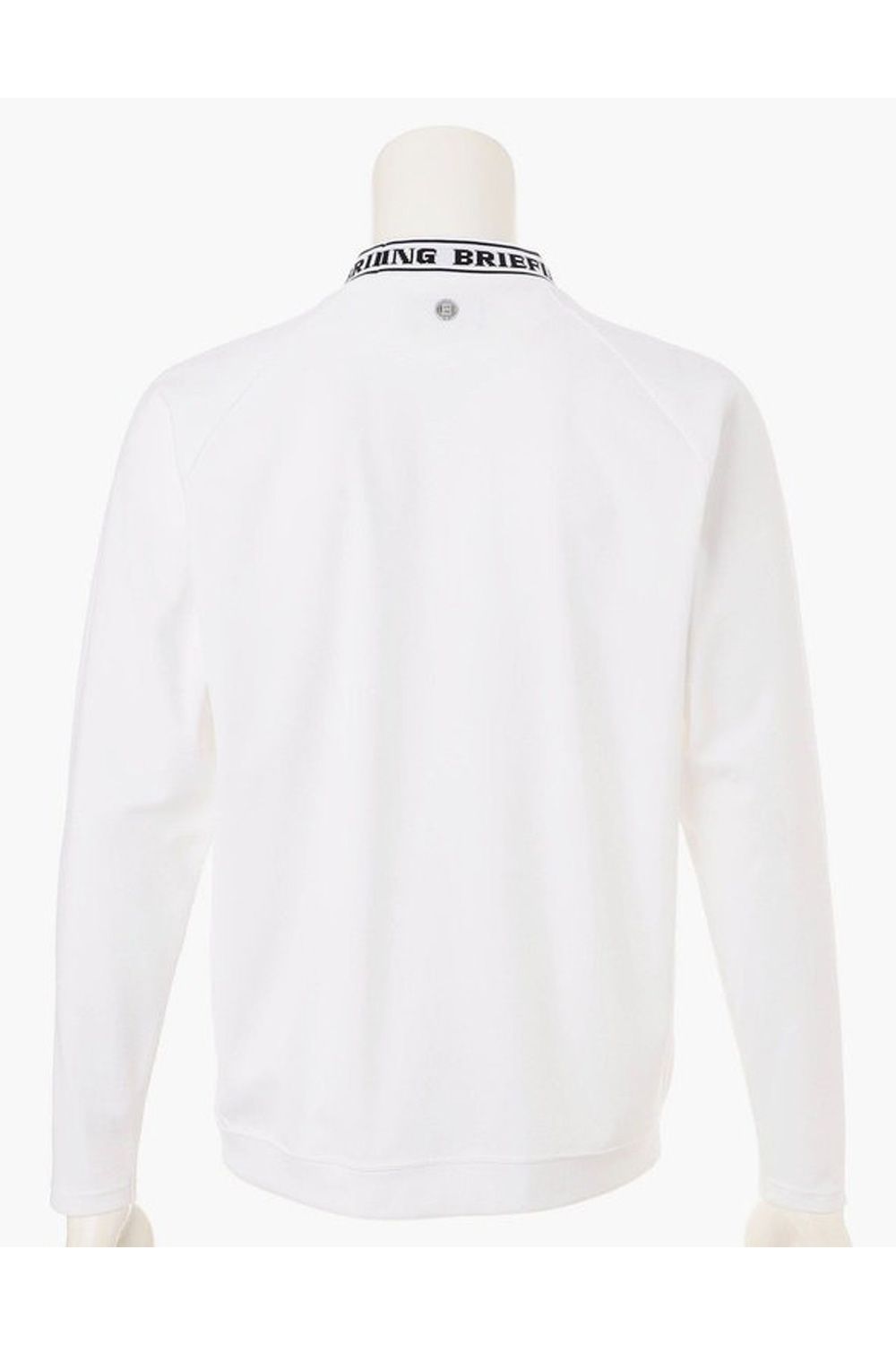 【26AW】 MS NECK LOGO LS HIGHNECK RF / ロゴ ロングスリーブ ハイネック (ホワイト)