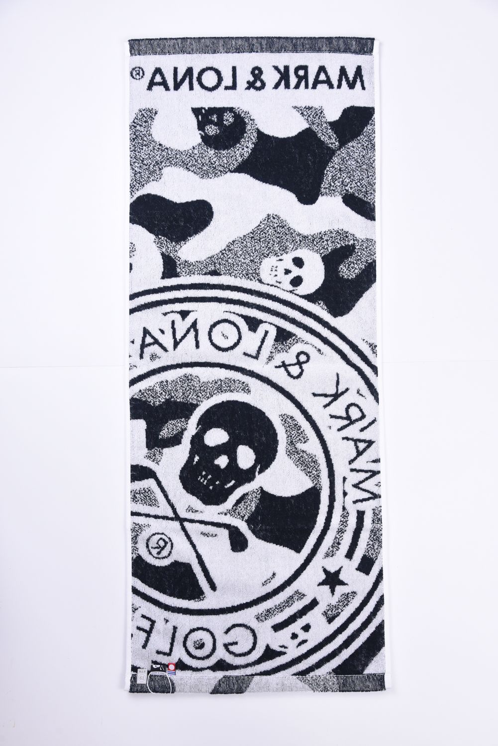 MARK&LONA - 【プレゼント好適品】 FACE TOWEL(BIG) / スカル MARK&LONA - 【プレゼント好適品】 FACE TOWEL(BIG) / スカル