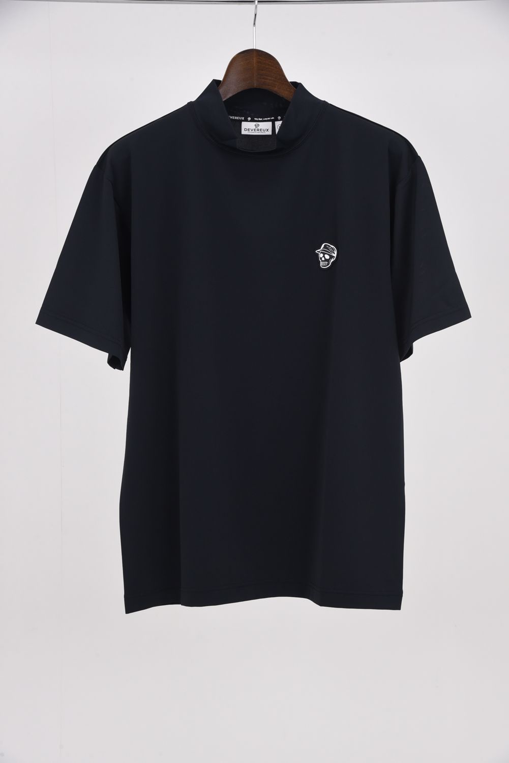【26SS】 DVG MOCK TEE / モックネック Tシャツ (ブラック)