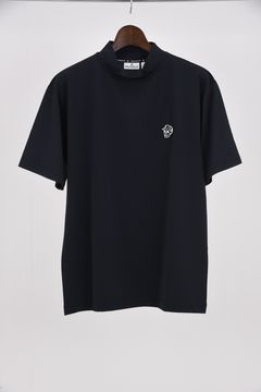 【26SS】 DVG MOCK TEE / モックネック Tシャツ (ブラック)