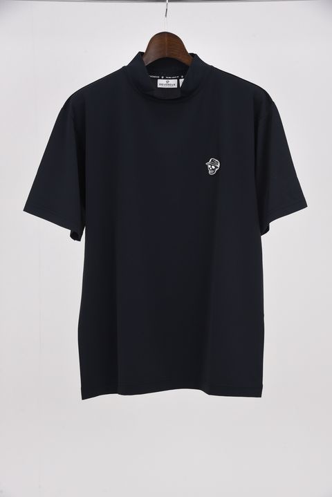 【26SS】 DVG MOCK TEE / モックネック Tシャツ (ブラック)