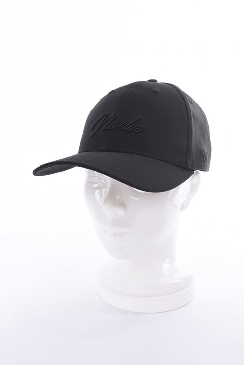 【26AW】 HIDE HC CAP / ブランドロゴ刺繍 キャップ (ティー付属) (ブラック)