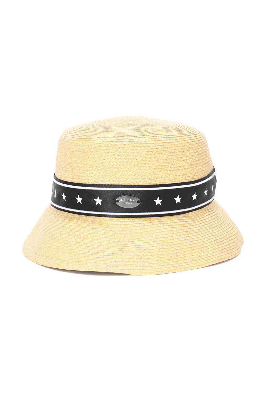 【26SS】 MIRAGE RAFFIA HAT / ラフィア調ペーパー素材 リゾートライク バケットハット (ナチュラル)