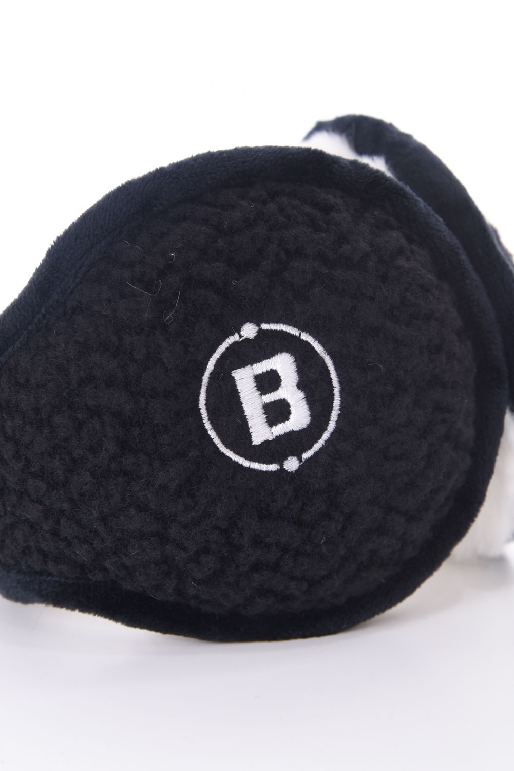 WOOL BOA EAR MUFF / ウール ボアイヤーマフ (ブラック)