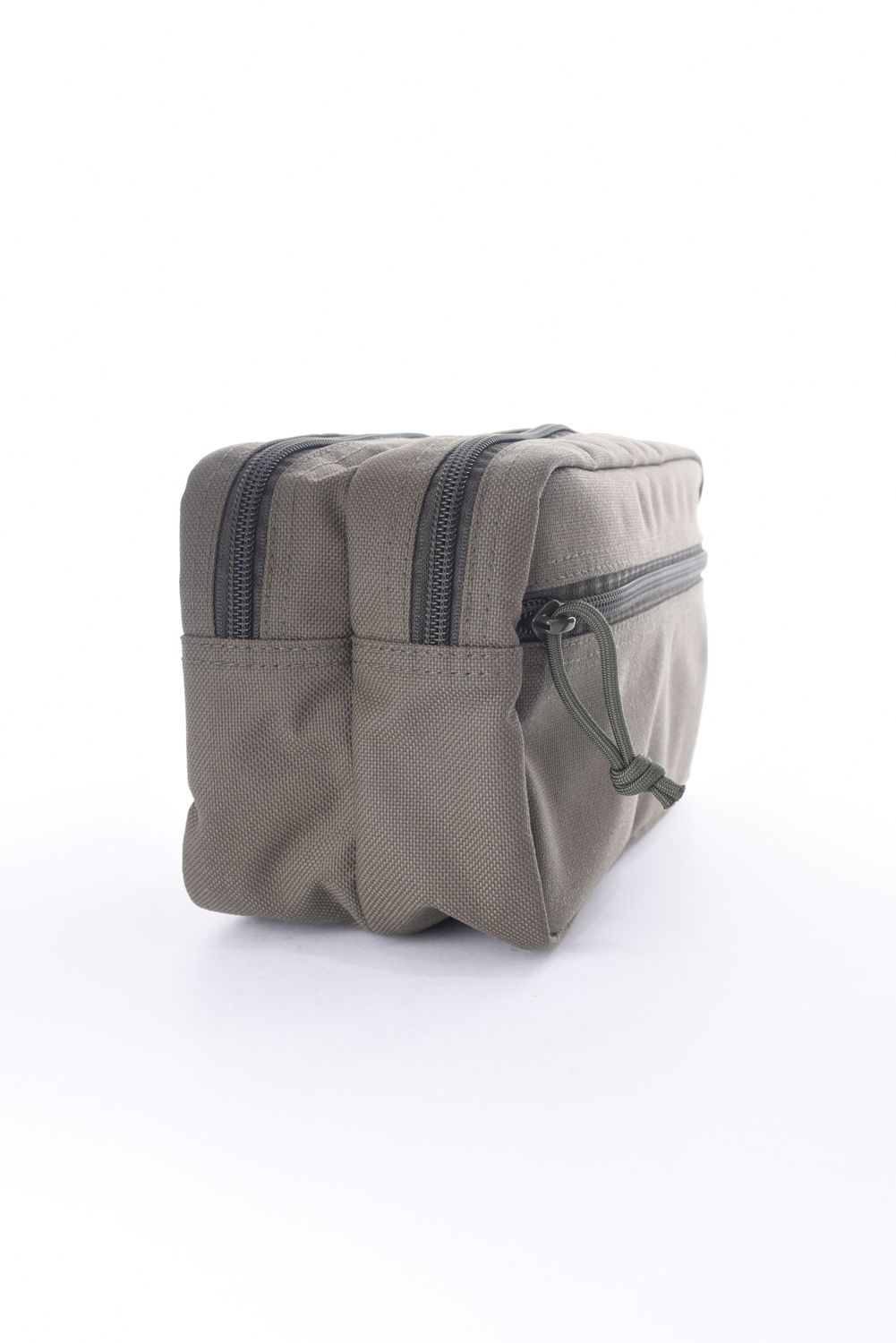 【NEW STANDARD SERIES】 DOUBLE ZIP POUCH STD / ダブルジップ ポーチ (レンジャーグリーン)