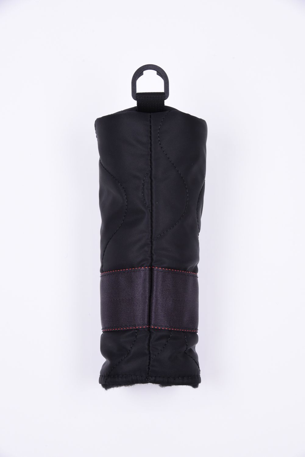 【26AW】 BARREL UTILITY COVER QUILTED LTD / キルティングナイロン バレル型  ユーティリティカバー (ブラック)