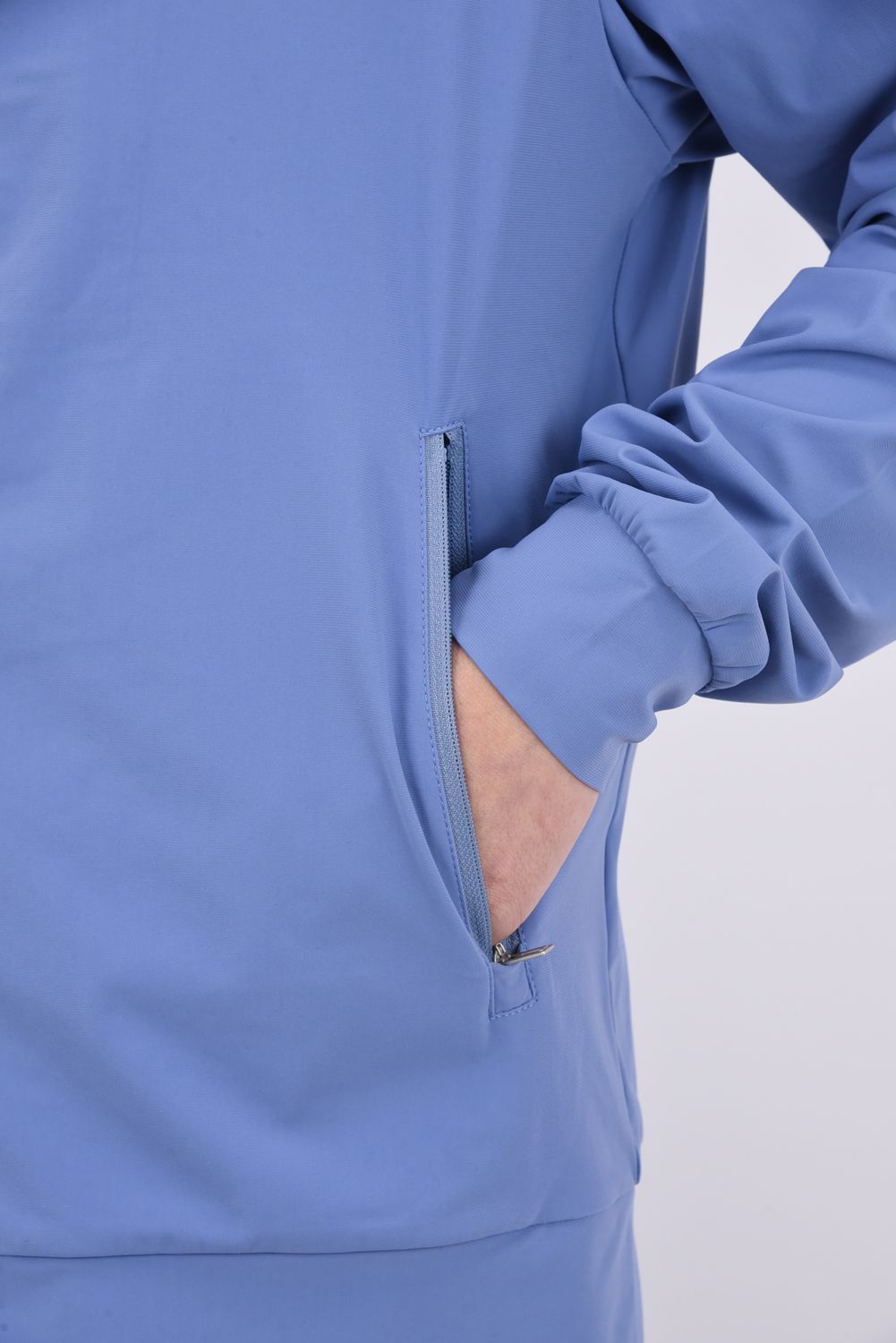 【26SS】 CARVICO STRECH JK / カルビコ ストレッチ ジップアップジャケット (ブルー)