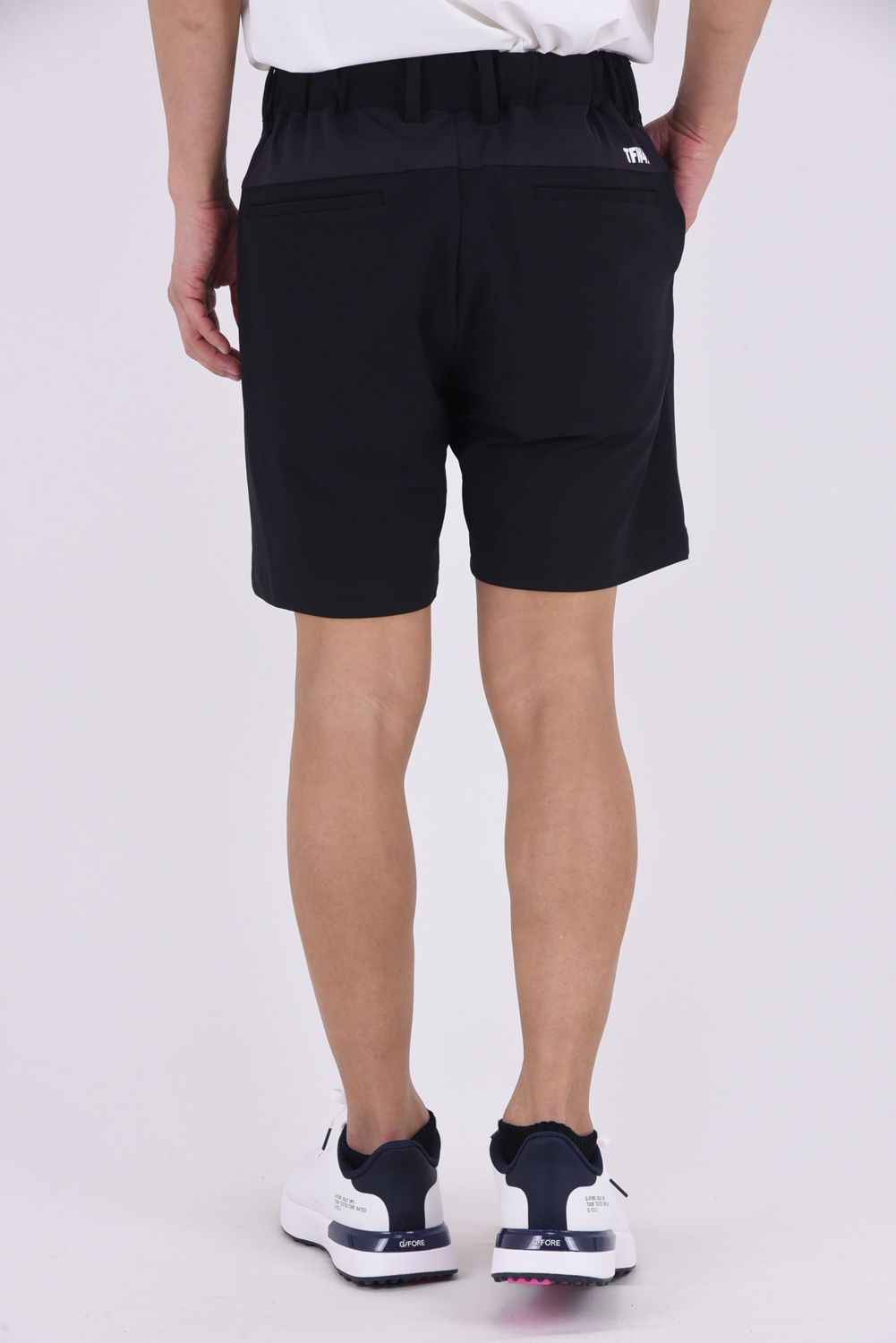 【26SS】 LUXURY SPORTY SHORTS / ドライタッチ ショートパンツ (ブラック)