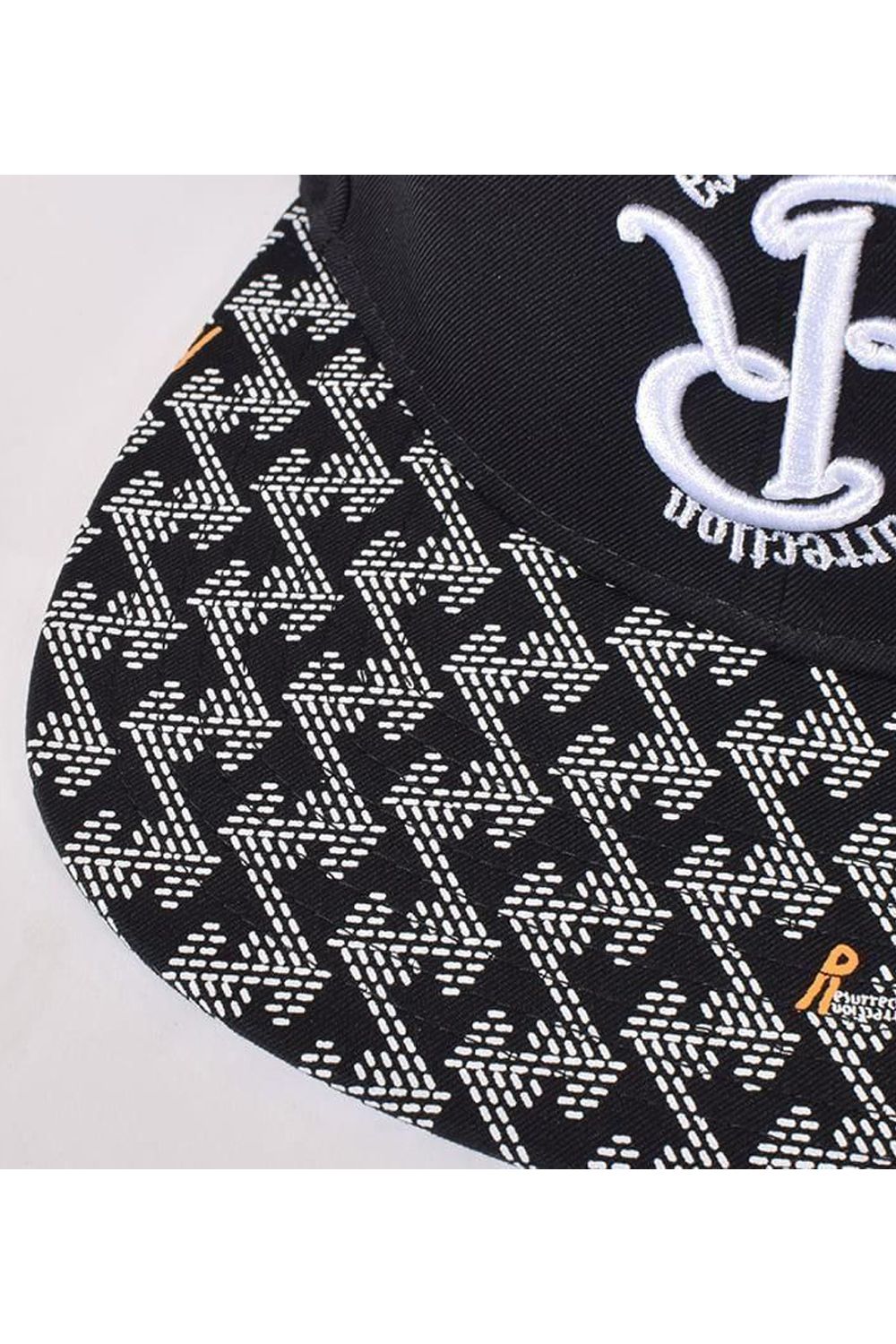 【26SS】  GM BRIM CAP FLAT / GM ブリムキャップ フラット (ブラック/ホワイト)