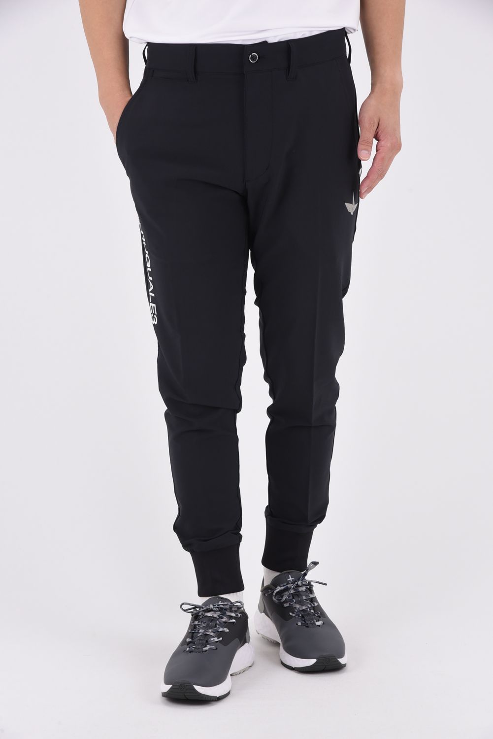 RIB PANTS / リブパンツ (ブラック)