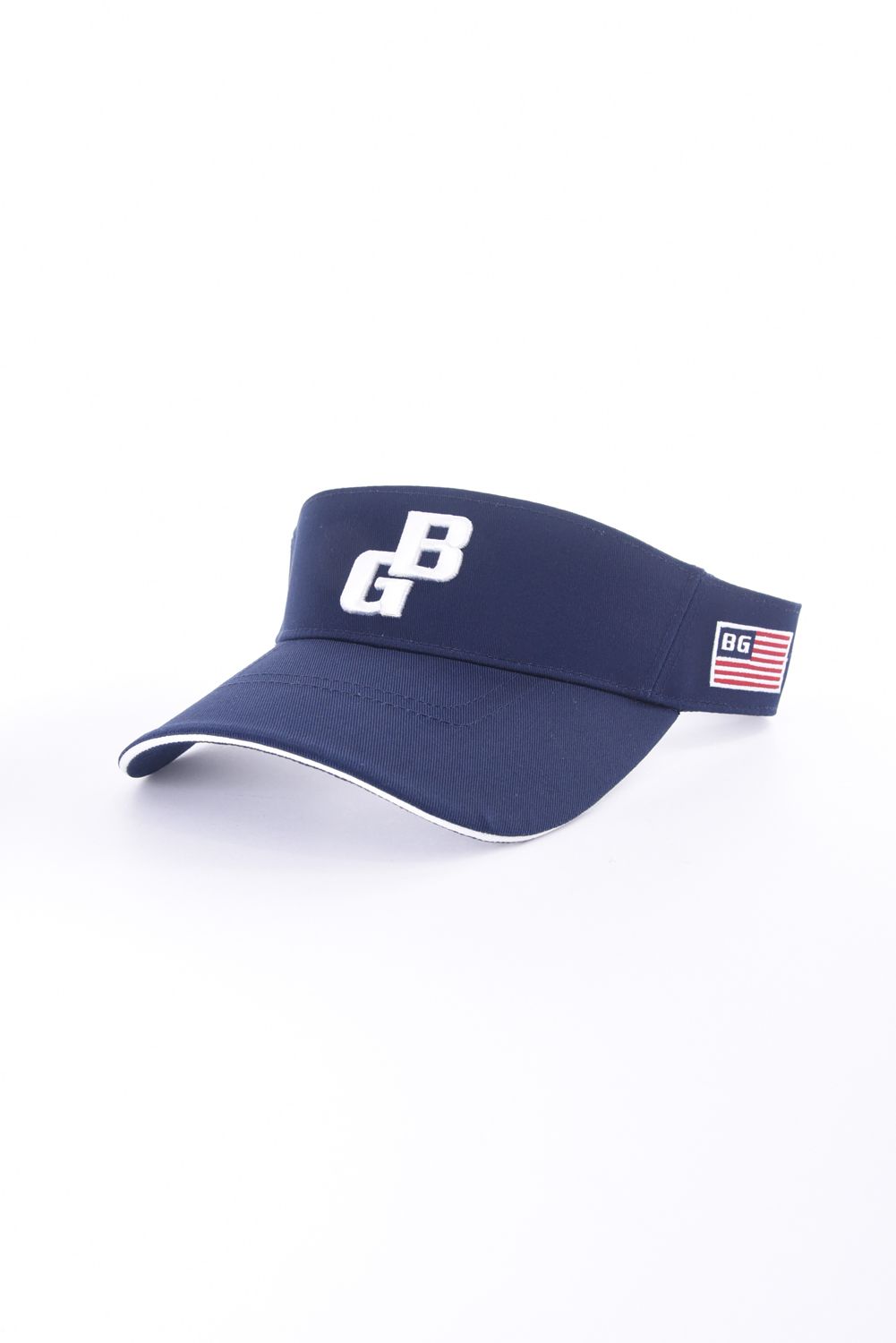 【26SS】 MEN’S BG LOGO VISOR / BGロゴ サンバイザー (ネイビー)