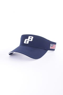 【26SS】 MEN’S BG LOGO VISOR / BGロゴ サンバイザー (ネイビー)