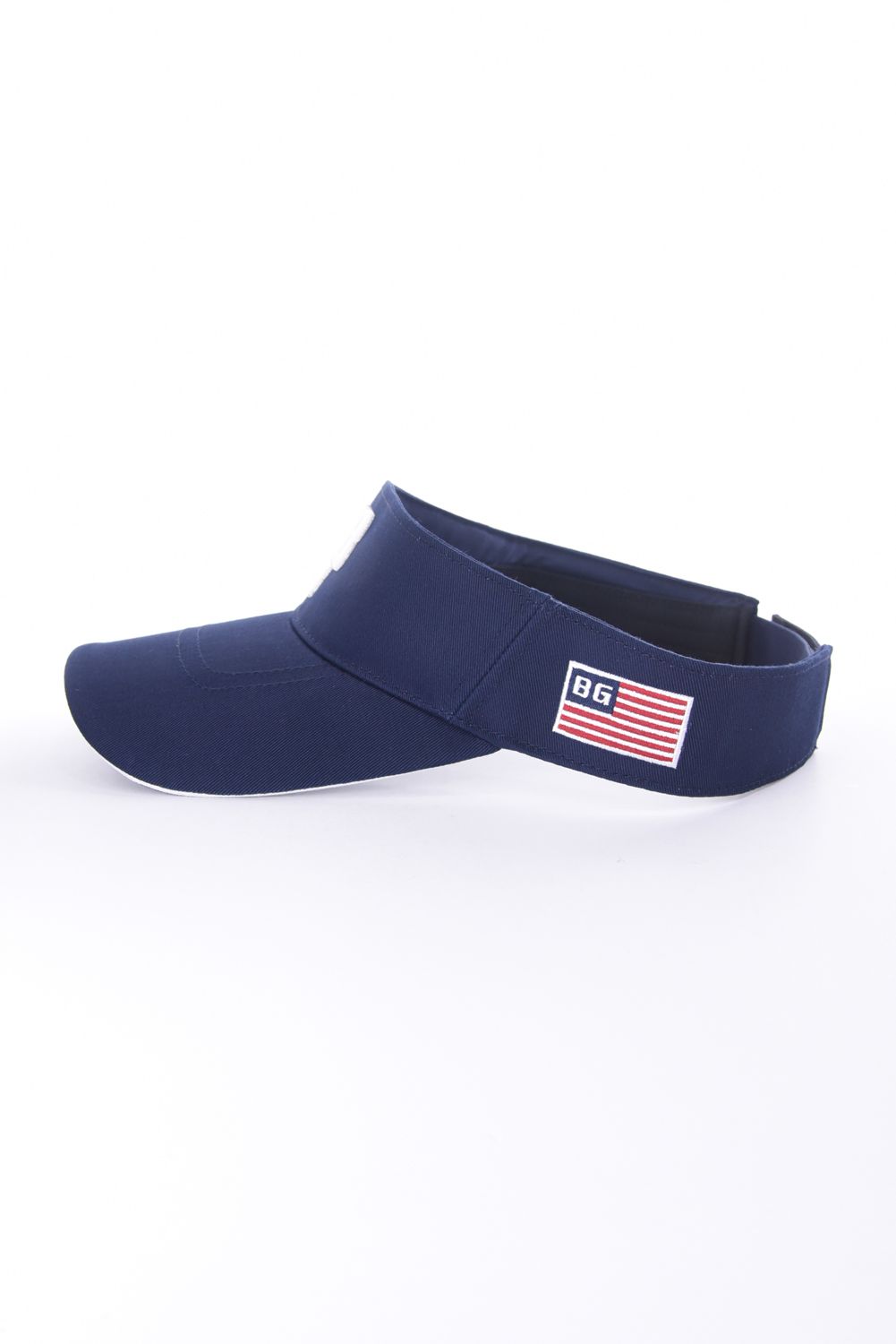 【26SS】 MEN’S BG LOGO VISOR / BGロゴ サンバイザー (ネイビー)