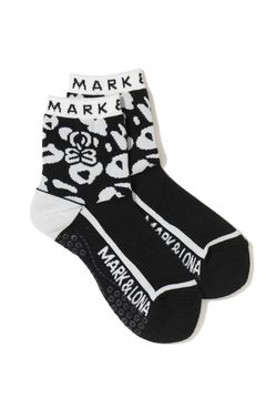【26SS】【レディース】 PANTERA GRIP ANKLE SOCKS / レオパードパターン アンクルソックス (ブラック)
